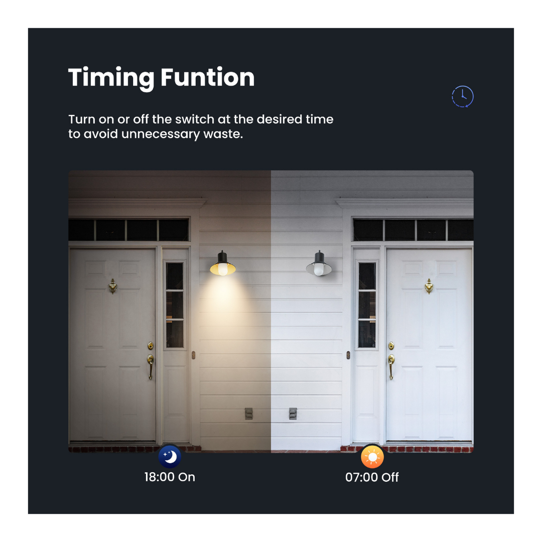 Smart Light Switch Wifi Voice Control with Alexa & Google Home