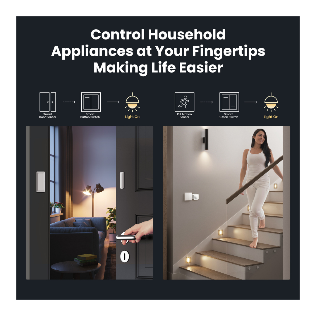 Smart Light Switch Wifi Voice Control with Alexa & Google Home