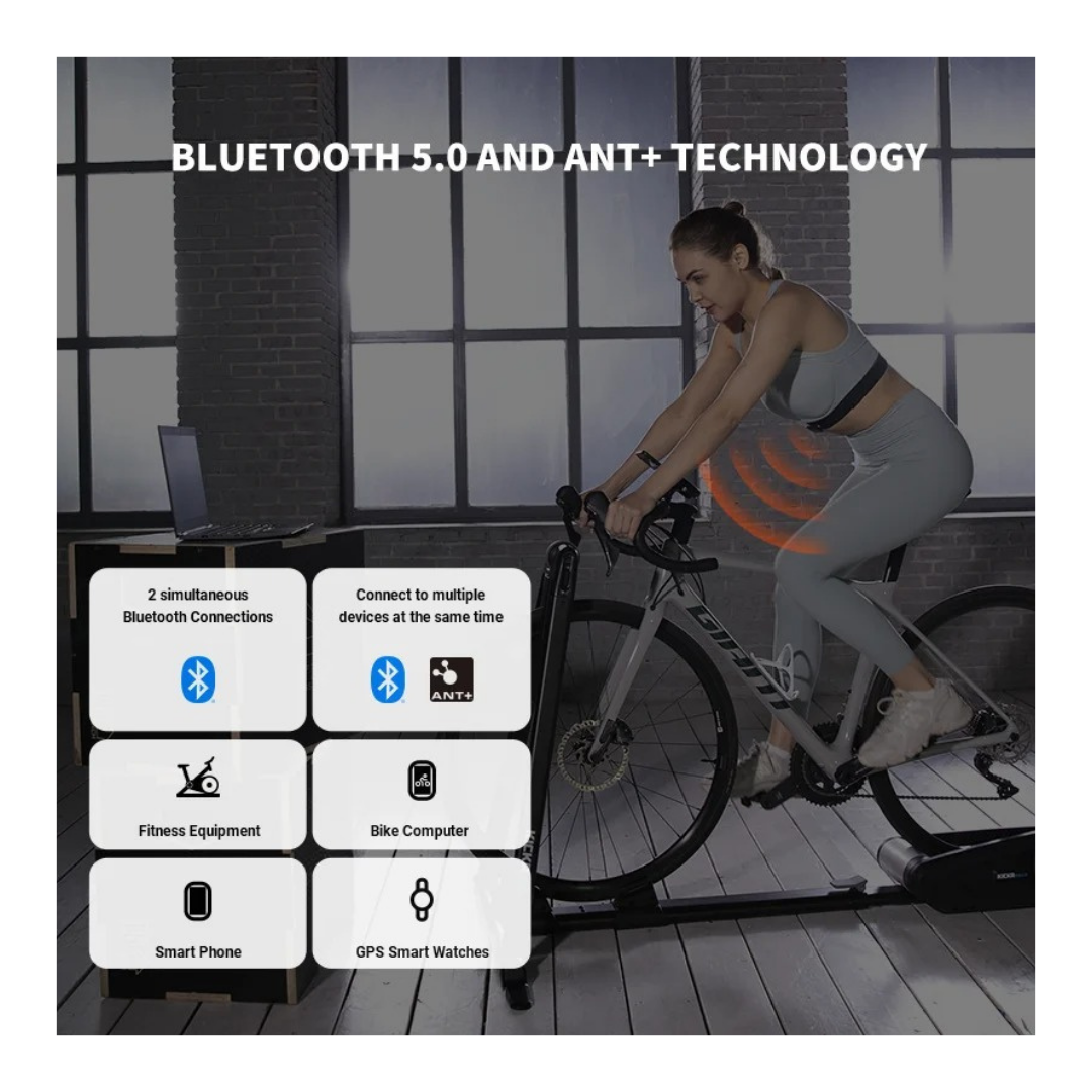 Borstband hartslagmeter Garmin Zwift Wahoo compatibel