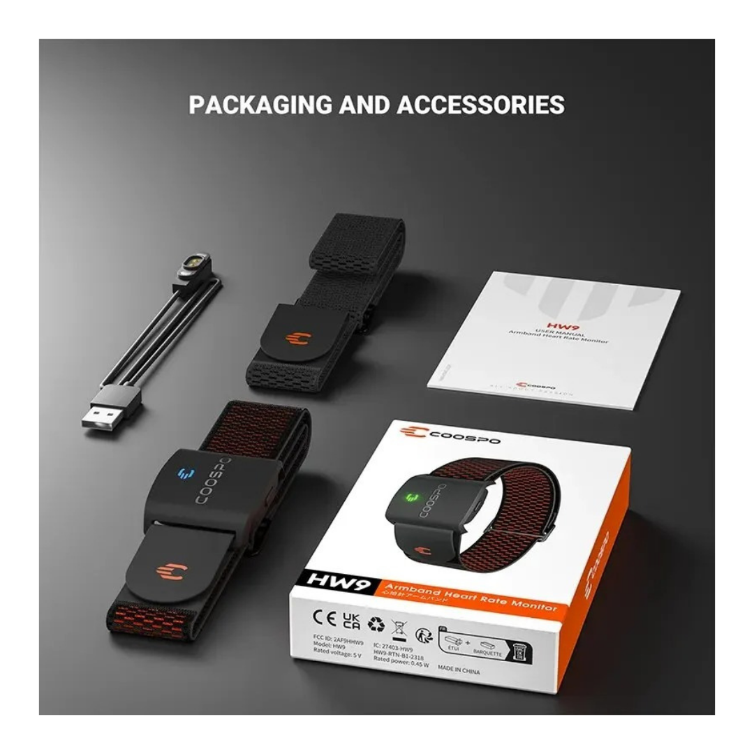 Armband Heart Rate Monitor Calories Tracker Cycling Fitness
