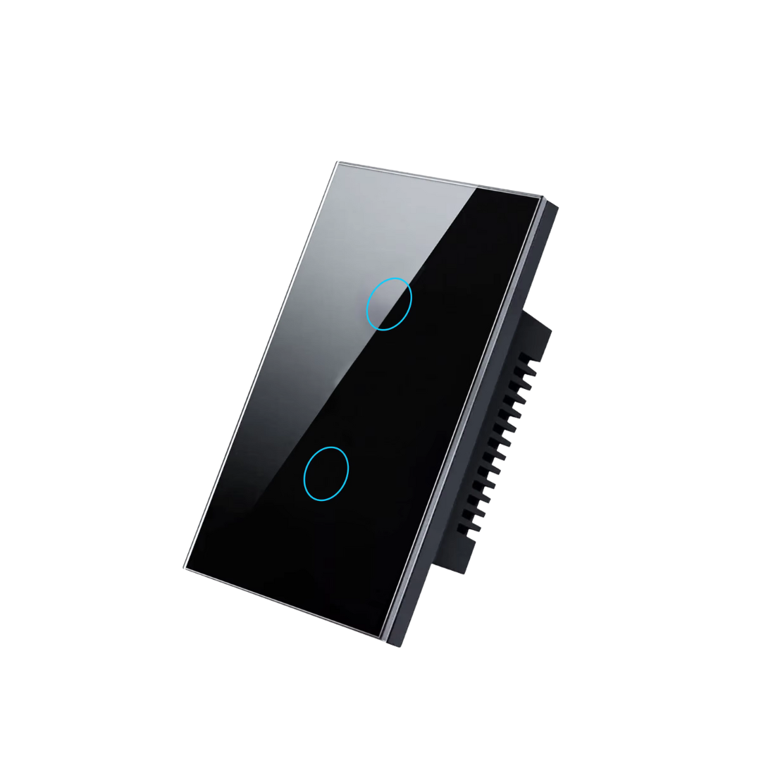 Luxury Smart WiFi Touch Light Tempered Glass Switch App & Voice Control