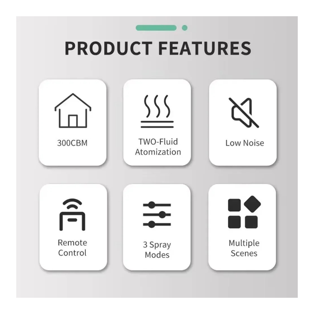 Luxurious Smart Tower Desktop Aroma Waterless Diffuser