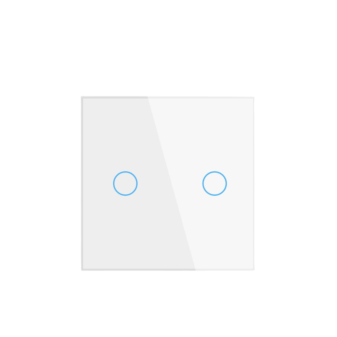 Luxury Smart WiFi Touch Light Tempered Glass Switch App & Voice Control