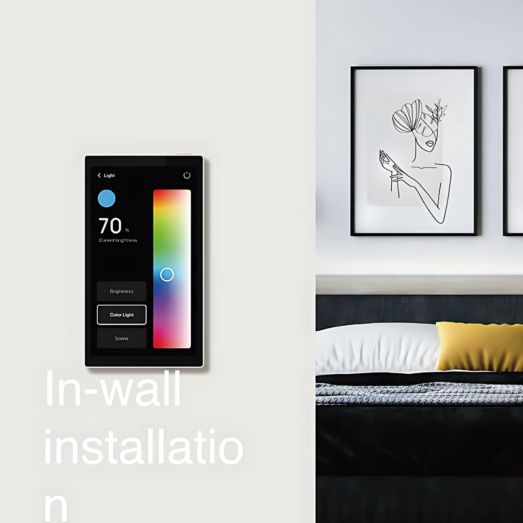 Touchscreen Home Automation Zigbee Hub Control Panel