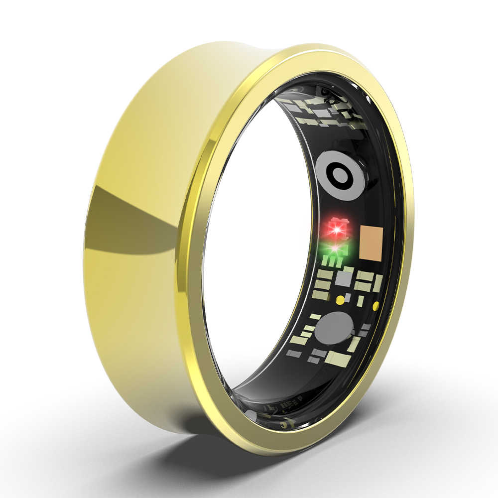 GR15 Titanium Smart Health Fitness Tracker Ring