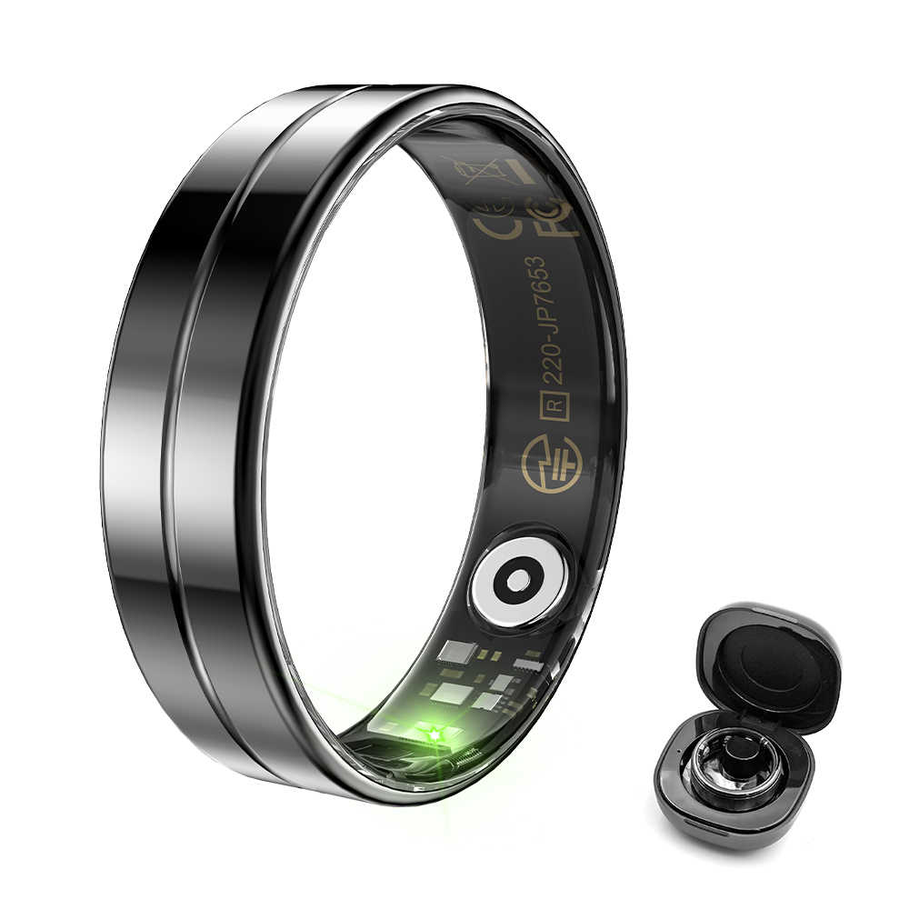 R11 Ultra-Thin Heart Rate Fitness Smart Ring 2025