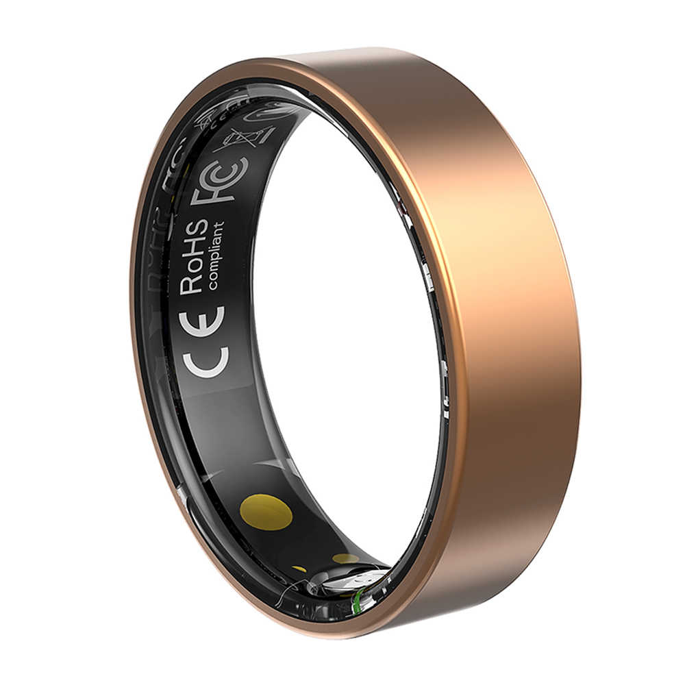 R11 Ultra-Thin Fitness Alloy Health Tracking Smart Ring