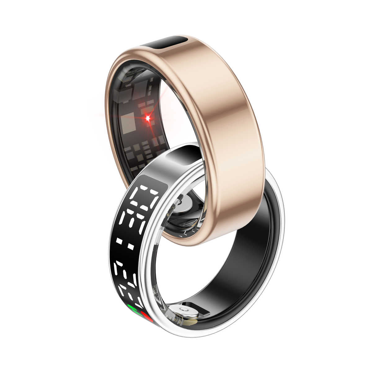 SR08 Smart Heart Health Monitor Ring with Display