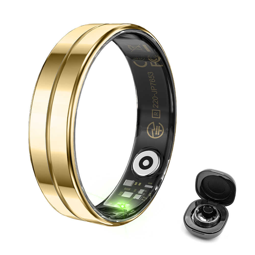 R11 Ultra-Thin Heart Rate Fitness Smart Ring 2025
