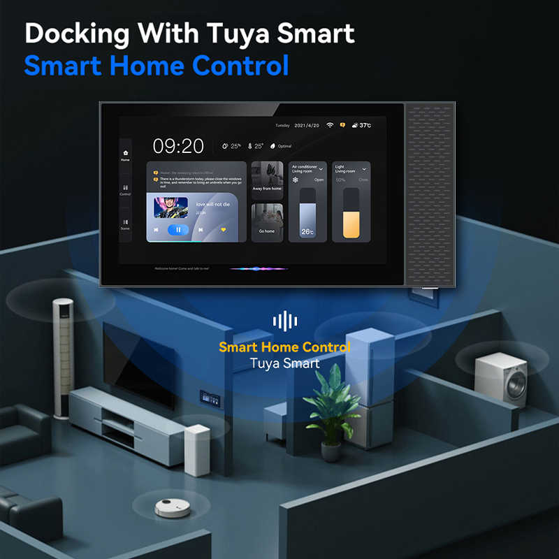 Smart Home 7" Gateway Center Control Panel Amplifier Smart App