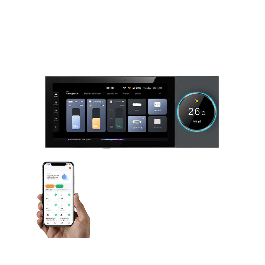 6-Inch Tuya Zigbee Smart Home Wall Control Panel Hub