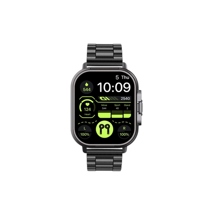 Smart Watch Oxygen Heart Rate Fitness Tracker with Bluetooth Earbuds