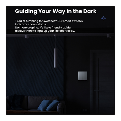 Smart Light Switch Wifi Voice Control with Alexa & Google Home
