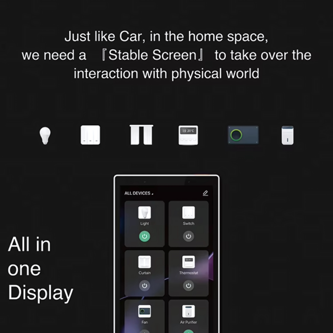 Touchscreen Home Automation Zigbee Hub Control Panel