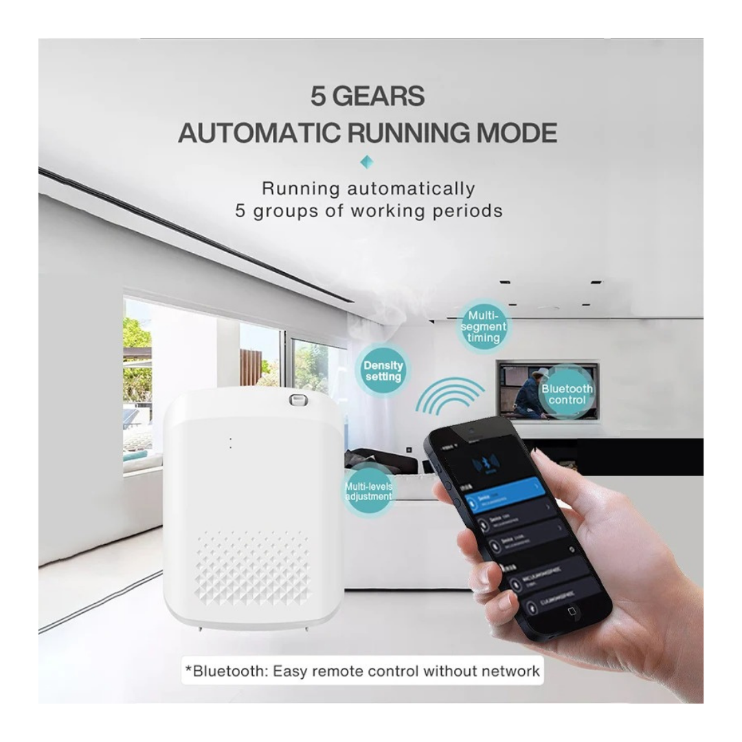 Smart Aroma Diffuser Bluetooth & WiFi Essential Oil Scent