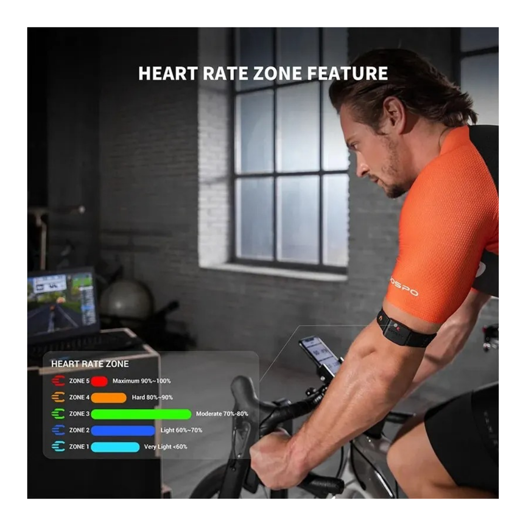 Armband Heart Rate Monitor Calories Tracker Cycling Fitness