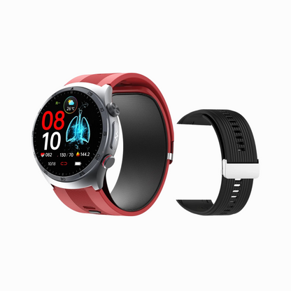 Smart Watch S25 ECG & Blood Pressure Tracker with Air Pump Wristband