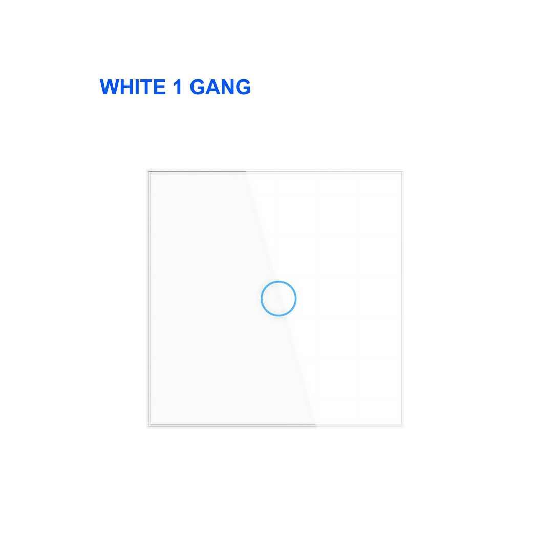 Smart WiFi Wall Hands Free Light Switch No Neutral Wire 8.6X8.6cm