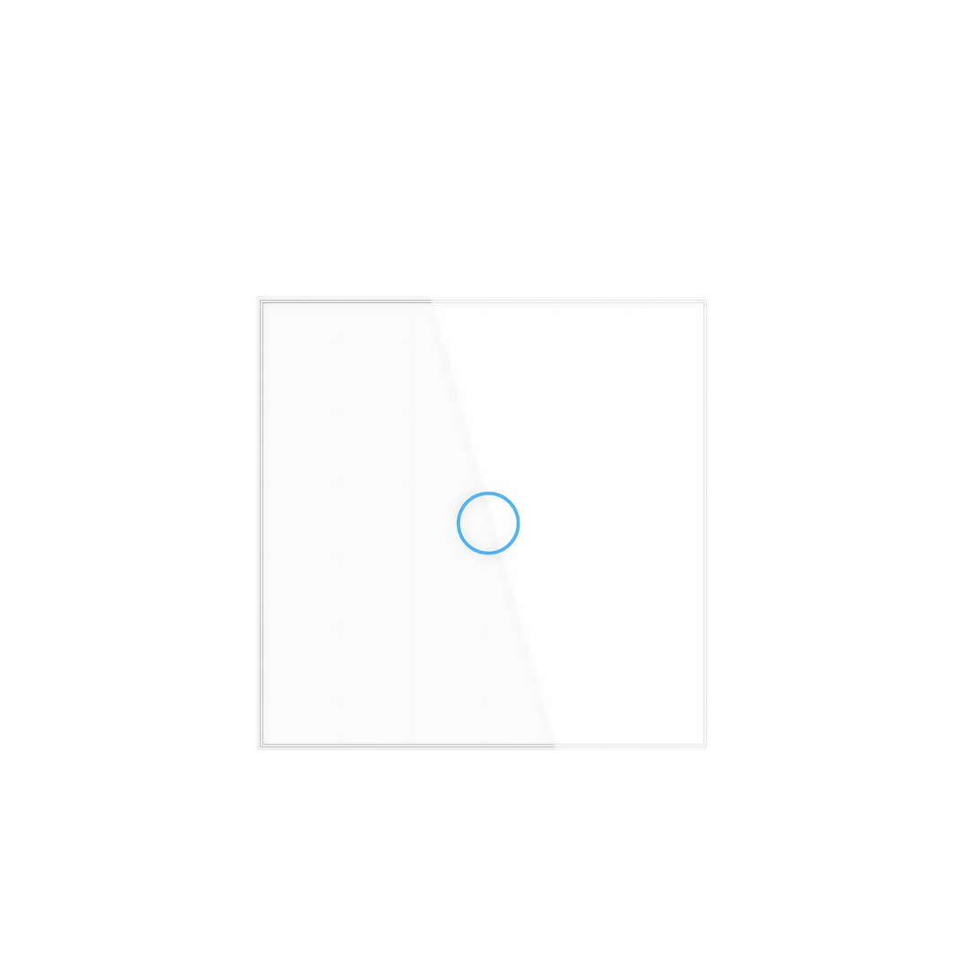 Smart WiFi Wall Hands Free Light Switch No Neutral Wire 8.6X8.6cm