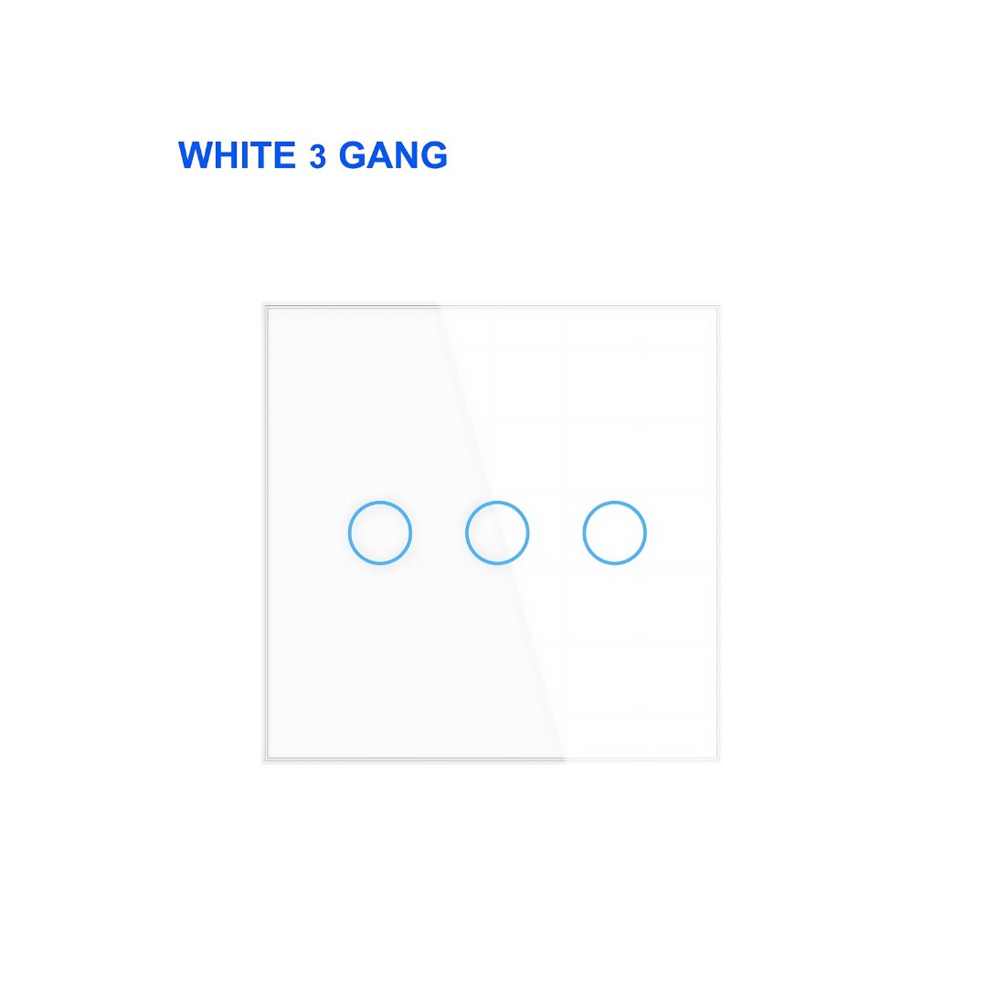 Smart WiFi Wall Hands Free Light Switch No Neutral Wire 8.6X8.6cm