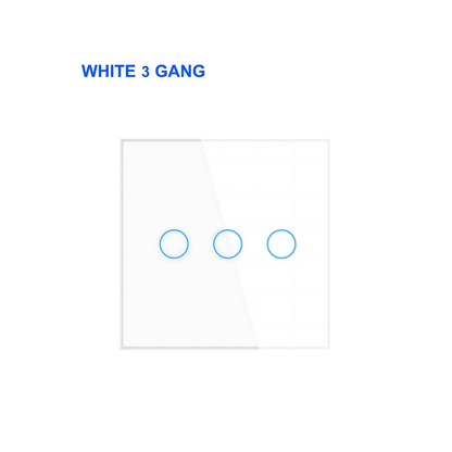 Smart WiFi Wall Hands Free Light Switch No Neutral Wire 8.6X8.6cm