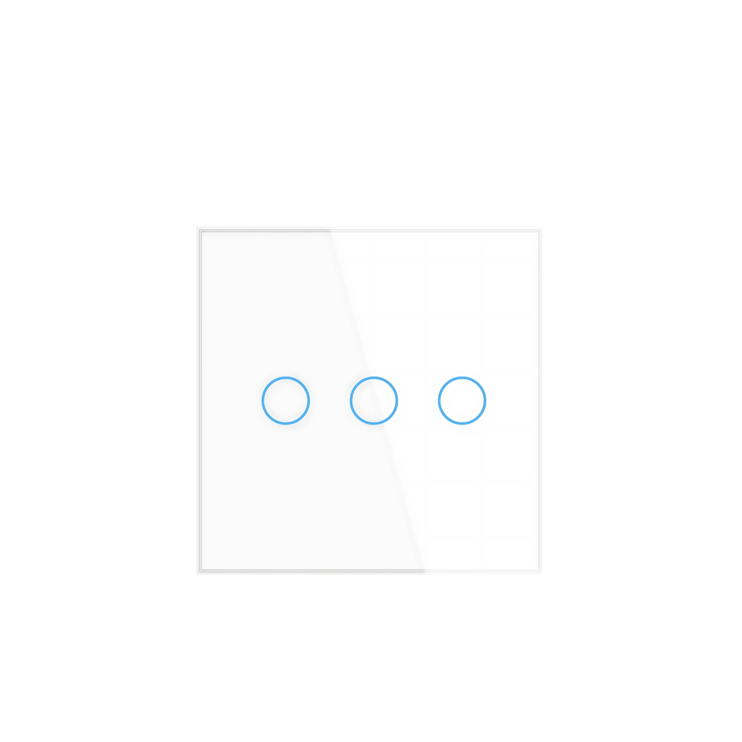Smart WiFi Wall Hands Free Light Switch No Neutral Wire 8.6X8.6cm