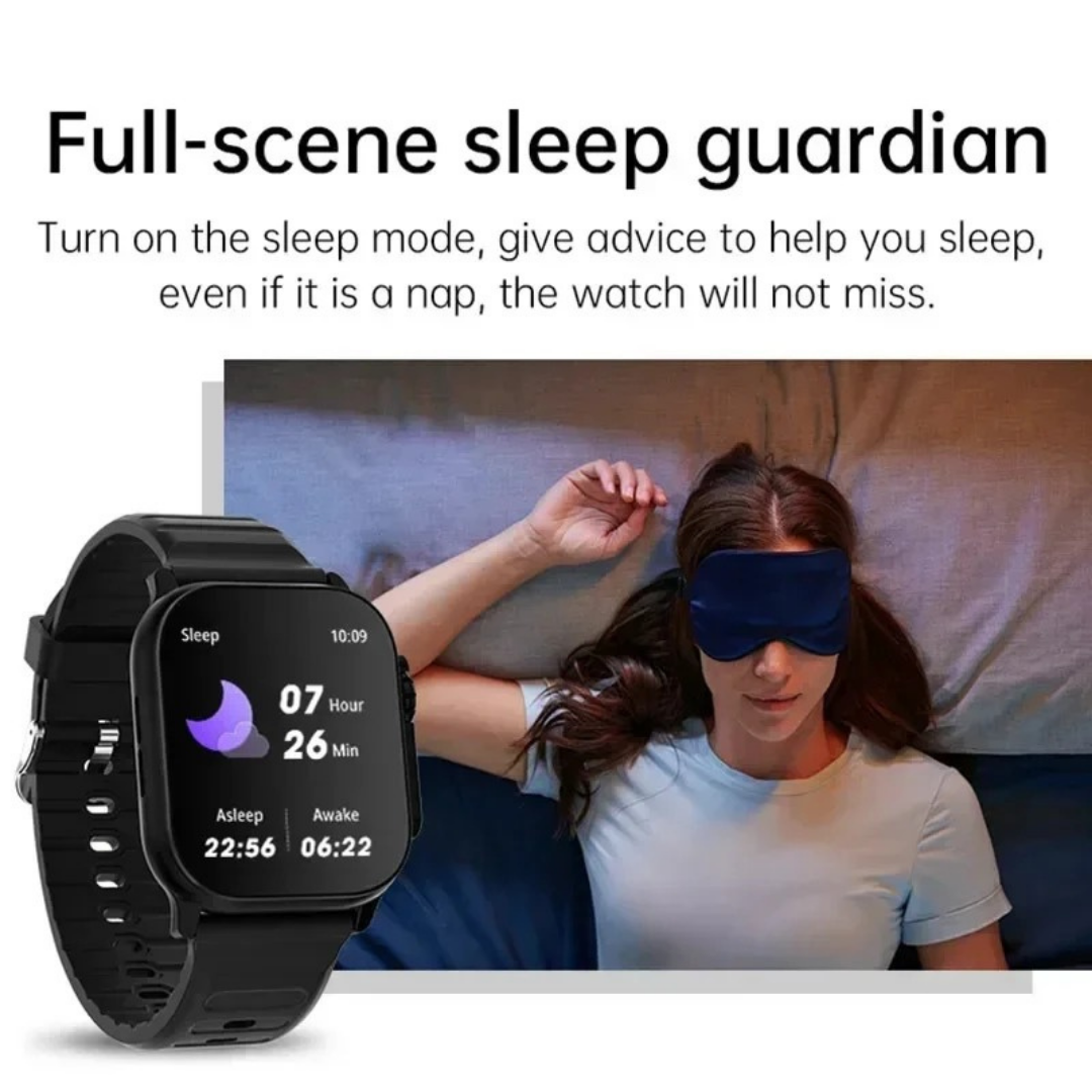 Ultra Health & Fitness Tracker Bluetooth Calling Smartwatch