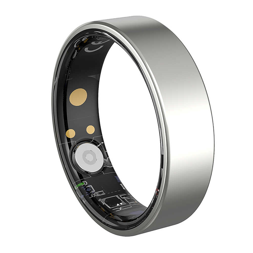 R11 Ultra-Thin Fitness Alloy Health Tracking Smart Ring