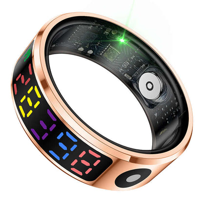 R12 Color Screen Unisex Sleep Monitor Smart Health Ring