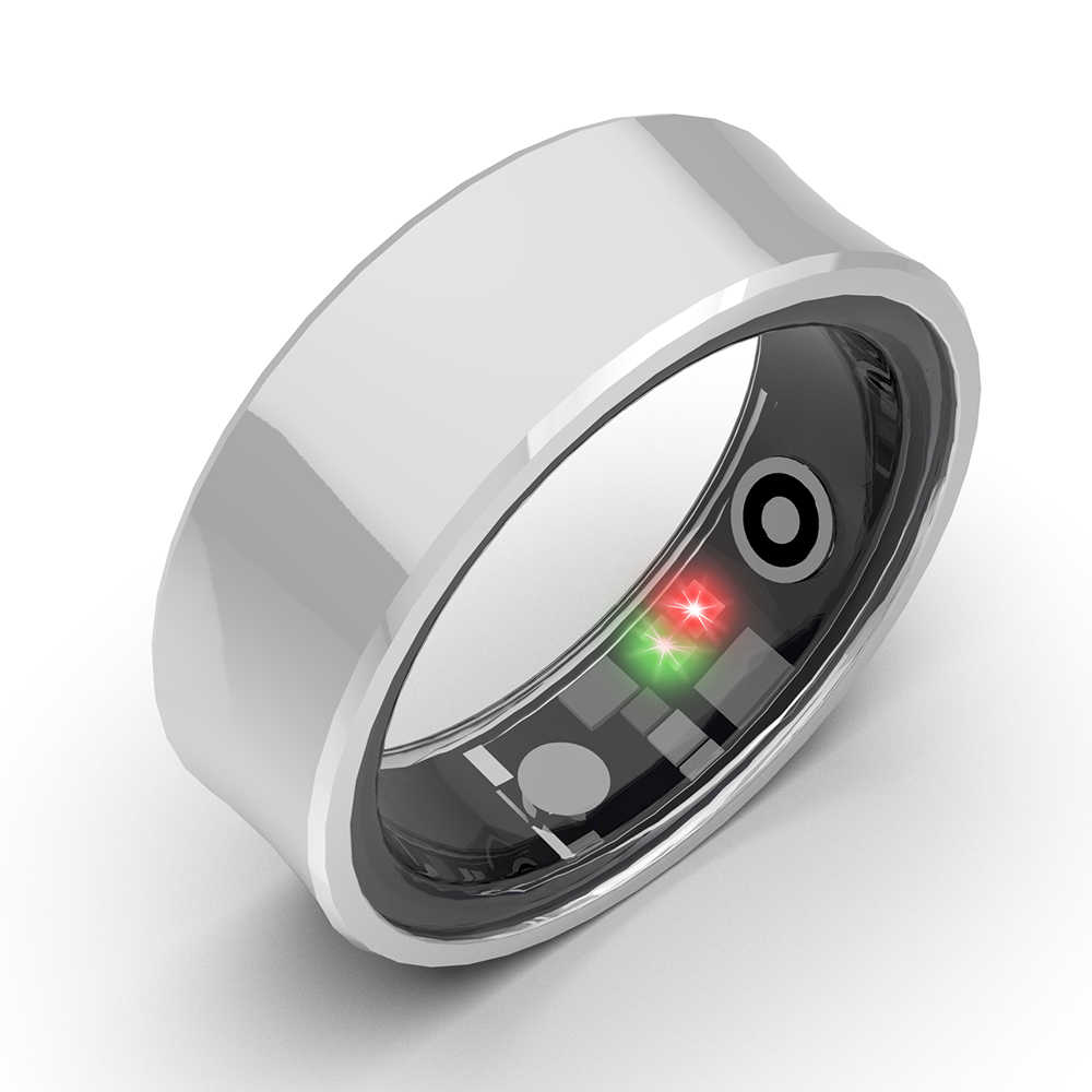 GR15 Titanium Smart Health Fitness Tracker Ring