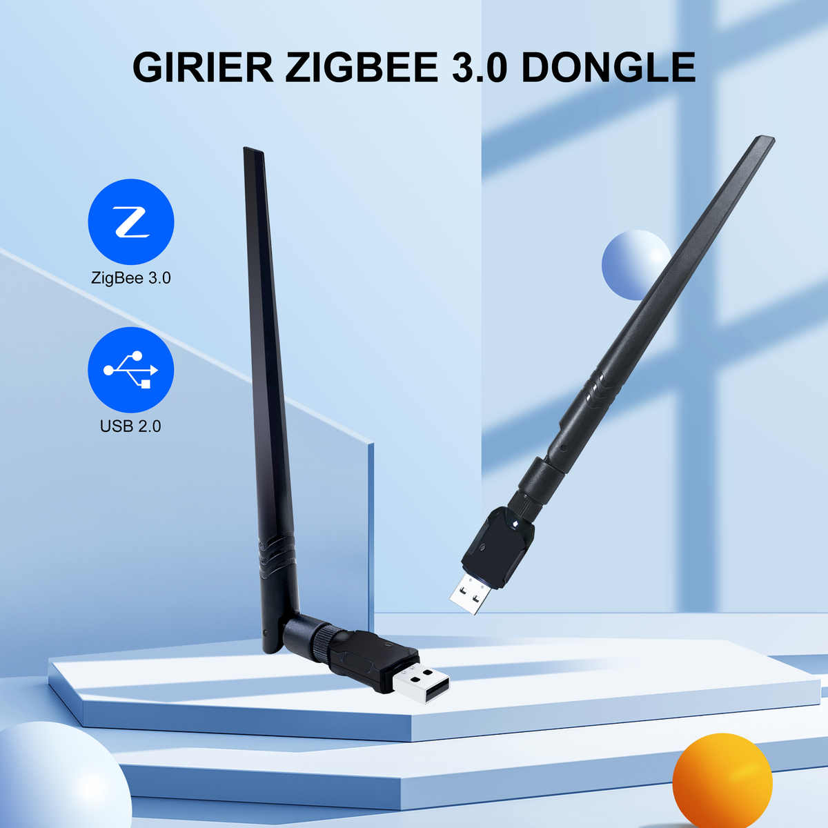Universal ZigBee 3.0 USB Smart Hub Gateway Dongle
