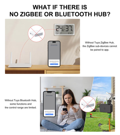 Smart Home Tuya ZigBee Wired Automation Gateway Hub