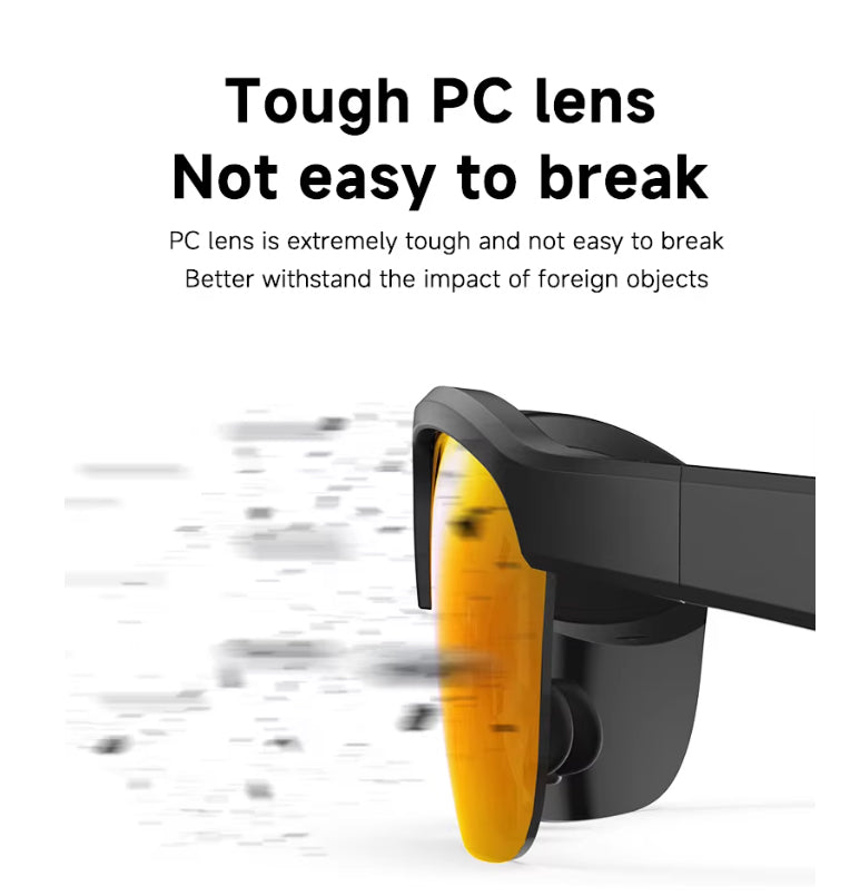 G02 Anti-UV Voice Control Sports Sunglasses