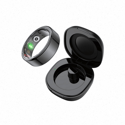 Smart Ring Slaap Stress &amp; Bloedzuurstof Tracker met Oplaadcase