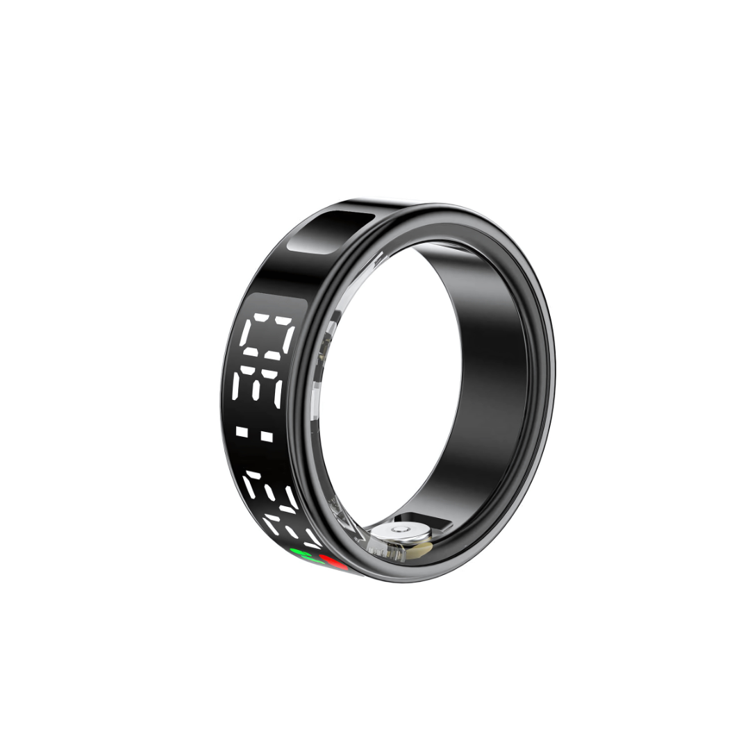 SR08 Smart Heart Health Monitor Ring with Display