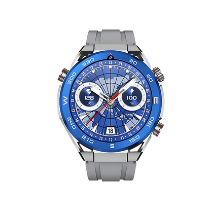 AMOLED Dual Camera Android Heath Monitor Smartwatch