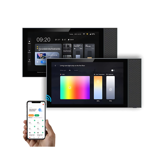 Smart Home 7" Gateway Center Control Panel Amplifier Smart App