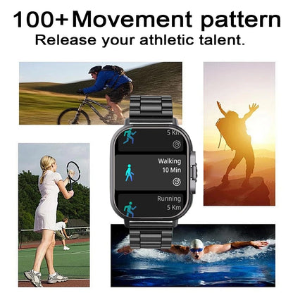 Smart Watch Oxygen Heart Rate Fitness Tracker with Bluetooth Earbuds