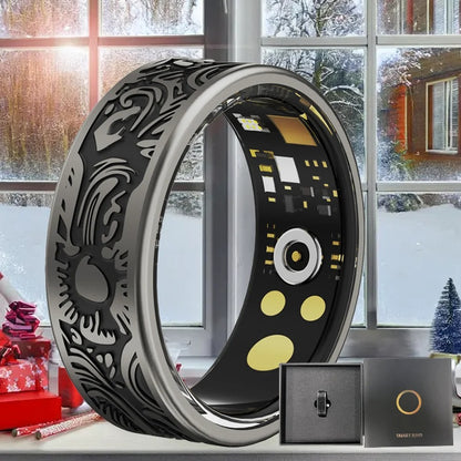 Smart Ring for Men & Women Heart Rate SpO2 Monitor Fitness Tracker